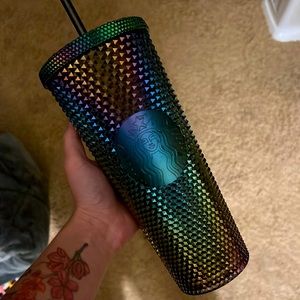 Starbucks Oil Slick Holographic DuoChrome Iridescent Mermaid Venti Tumbler
